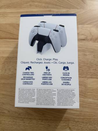 PlayStation 5 1TB NBA 2k25 Edt. New Sealed in Box & Sony Dual Charger