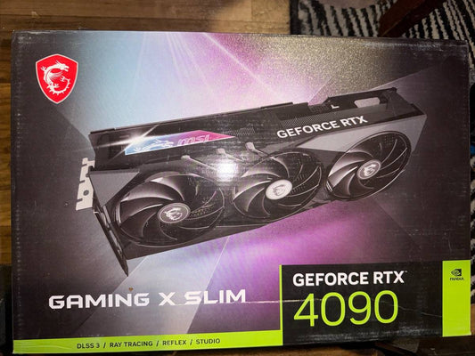 Nvidia RTX 4090 Graphics Card MSI Gaming X Slim Model